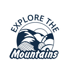 Explore Mountains Logotype