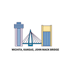 United States Wichita Kansas John Mack Bridge