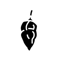 Ghost Pepper Glyph Icon