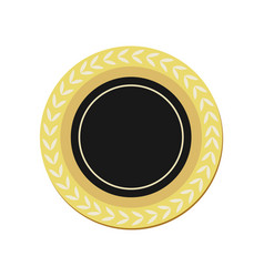 Luxury Brand Round Stamp Frame Design