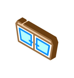 Window Top View Isometric Icon