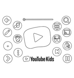 Youtube Kids Social Networks One Line