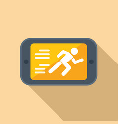 Runner App Icon Flat Application Organ