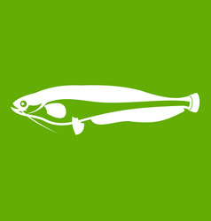 Atlantic Mackerel Scomber Scombrus Icon Green