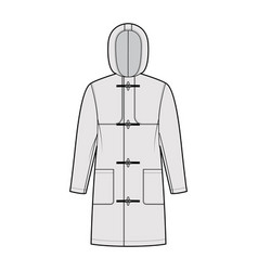 Duffle Coat Technical Fashion