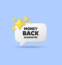 Money Back Guarantee Tag Promo Offer Sign 3d