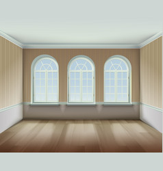 Room With Arched Windows