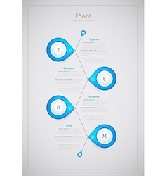 Team - Infographic Template Together Everyone