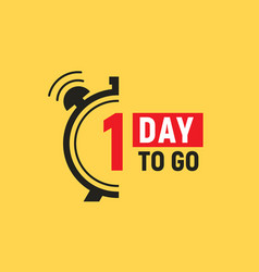 1 Day To Go Last Countdown Icon One Sale