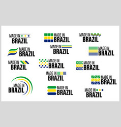 Made In Brazil Graphic And Label Set