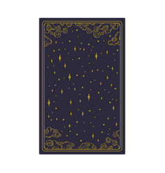 Tarot Aesthetic Golden Card Decorative