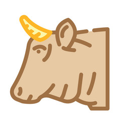 Cow Animal Color Icon