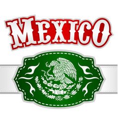 Mexico Emblem Western Style