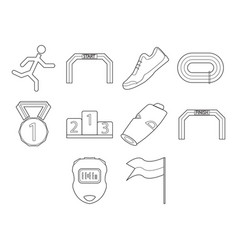 Running Icon Set