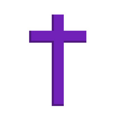 The Purple Cemetery Cross