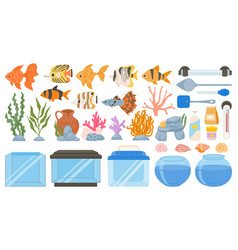 Cartoon Aquarium Fish Food Decoration Tank