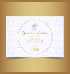 Elegant Graduation Invitation Template