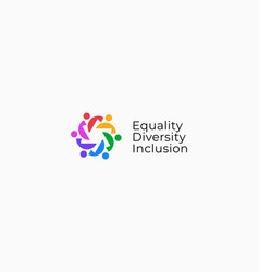 Equality Diversity Inclusion Logo Multicultural