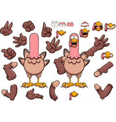 Cartoon Turkey Set