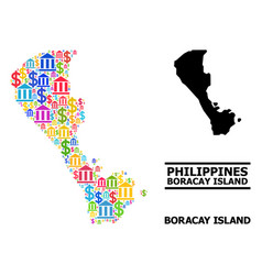 Mosaic Map Boracay Island Bank