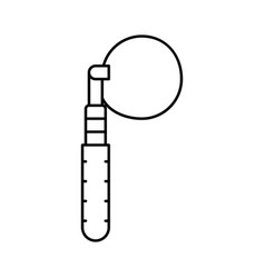 Oil Filter Wrench Tool Line Icon