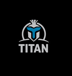 Titan Helmet Logo Design Inspiration