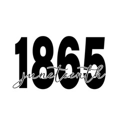 1865 Juneteenth - Logo Design