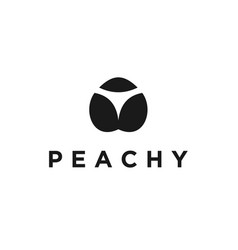 Peachy Butt Logo Butt Icon