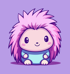 Cute Echidna Cartoon