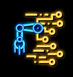 Robot Microchip Outline