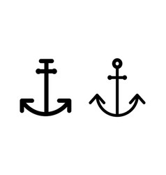 Anchor Icon Anchor Sign Marine Symbol