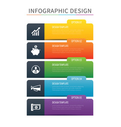 Infographics Tab Index 5 Option Template