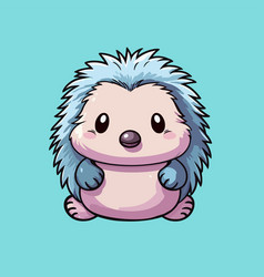 Cute Echidna Cartoon