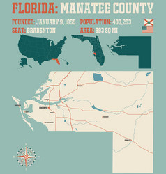 Map Manatee County In Florida