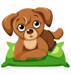 Cute Dog Cartoon Character