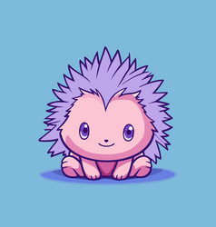 Cute Echidna Cartoon