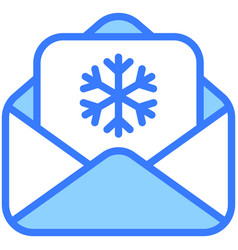 Letter Icon Christmas And Celebrations Outline