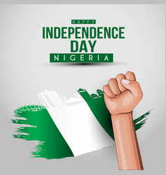 Happy Independence Day Nigeria 1st October Poster