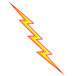 Simple Classic Cartoon Lightning Bolt