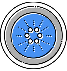 Cardano Cryptocurrency Color Icon