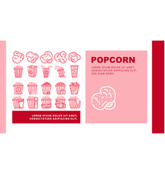 Popcorn Food Snack Cinema Landing Header