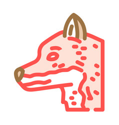 Fox Animal Color Icon