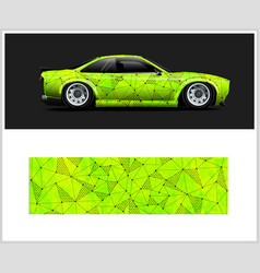 Car Livery Wrap Design With Cool Graphics