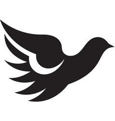 Serenewingsmark Elegant Dove Logo