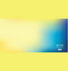 Blue And Yellow Gradient Background