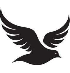 Gracefulglidegraffix Sleek Dove Symbol