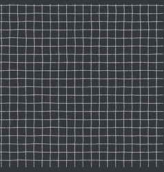 Seamless Plaid Pattern With Hand Drawn Grid On