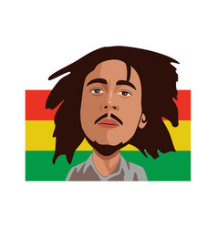 Bob Marley Caricature