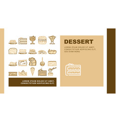 Dessert Cake Food Sweet Landing Header