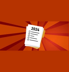 New Year Resolutions Of 2024 Check List Target